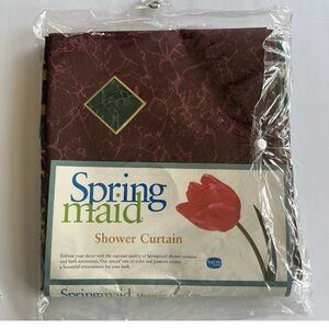 Springmaid Shower Curtain Amalfi Multi Polyester Approx. 69” x 69” Vintage New